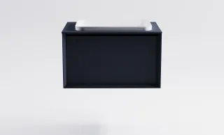 Тумба с раковиной Astra-Form Фрейм 4631177715228 70 см серый матовый